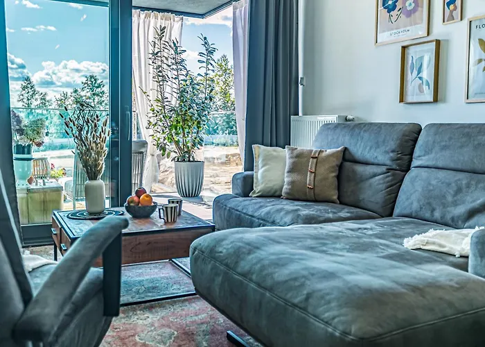 Apartament Warminski Port 50M Od Jeziora